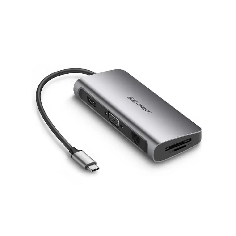 UGREEN USB-C 9-In-1 Multifunctional Adapter (Gray) (CM179/40873) - Image 3