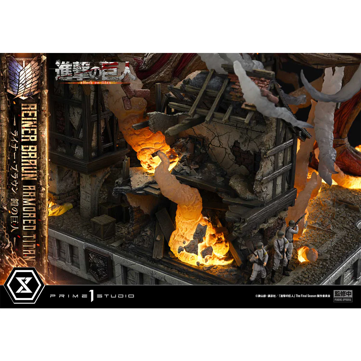 Ultimate Diorama Masterline TV Animation Attack on Titan Reiner Braun Armored Titan (UDMAOT-03) Pre-Order Downpayment - Image 35