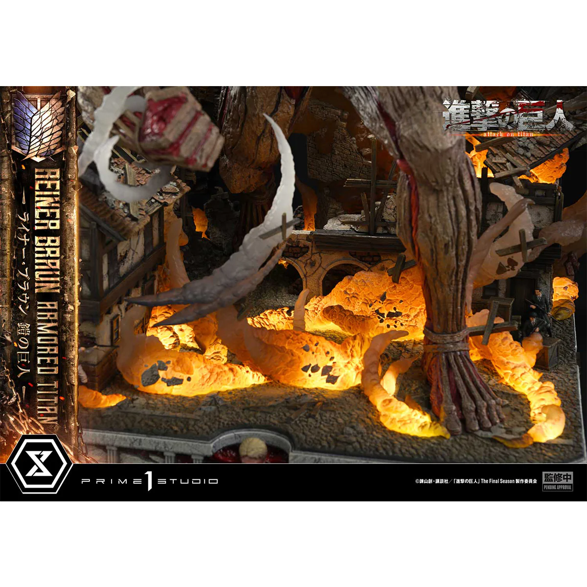 Ultimate Diorama Masterline TV Animation Attack on Titan Reiner Braun Armored Titan (UDMAOT-03) Pre-Order Downpayment - Image 37