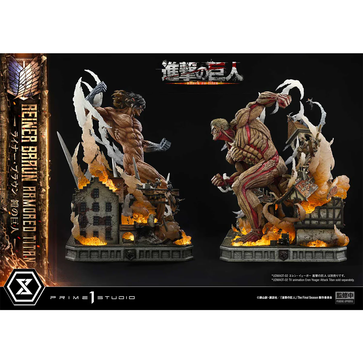 Ultimate Diorama Masterline TV Animation Attack on Titan Reiner Braun Armored Titan (UDMAOT-03) Pre-Order Downpayment - Image 41
