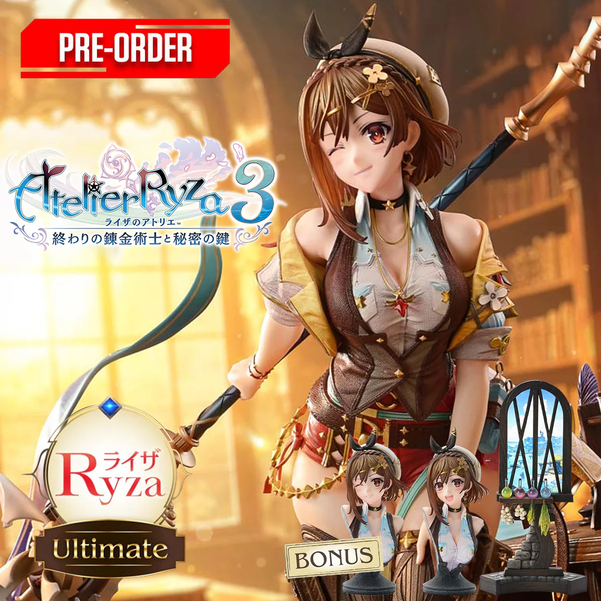 Ultimate Premium Masterline Atelier Ryza 3: Alchemist of the End & the Secret Key Ryza (Ultimate Bonus Version) Pre-Order Downpayment