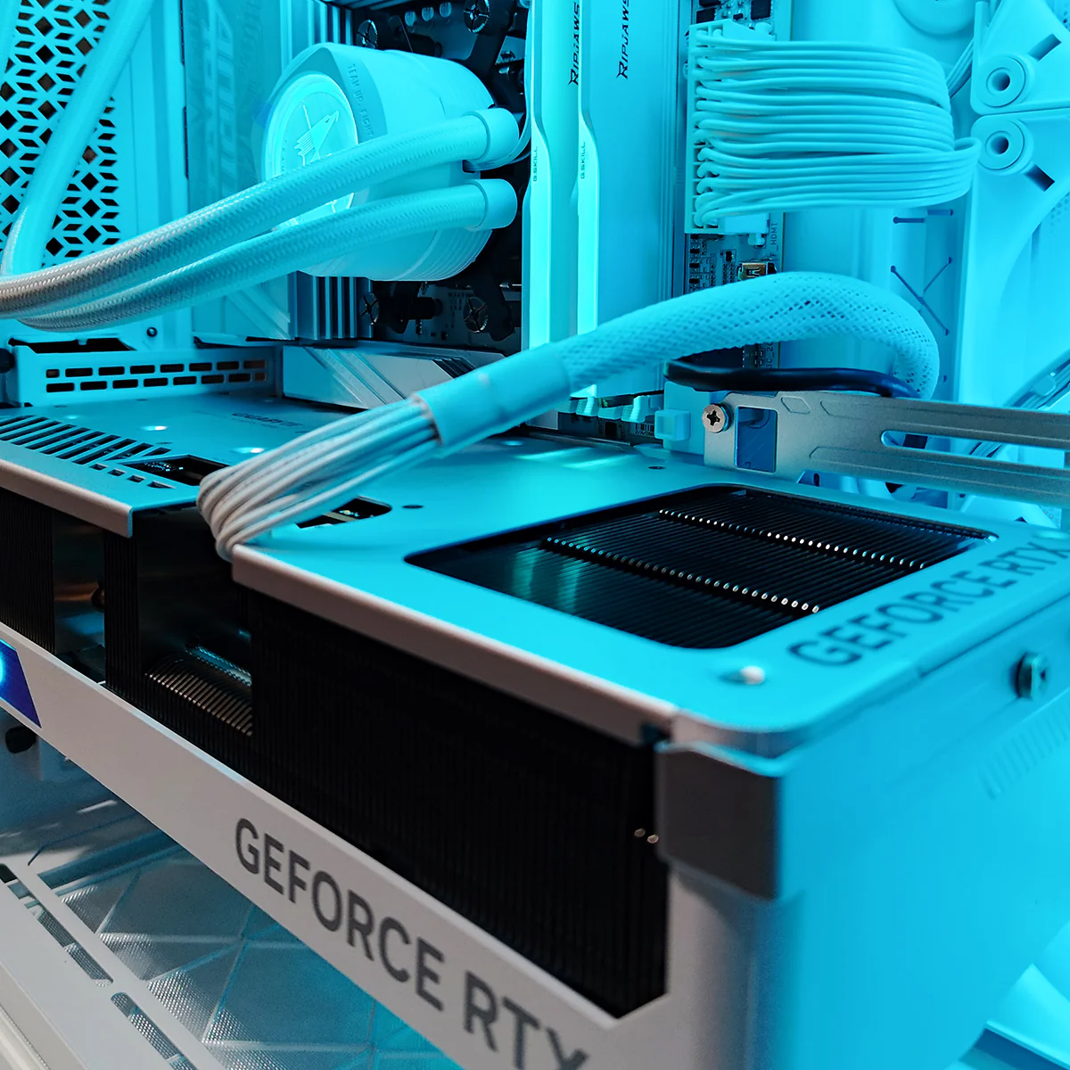 Ultra Magniumgear Neo Qube 2 White Desktop Gaming PC | AMD Ryzen 9 9900X | 64 GB RAM | 2 TB SSD | RTX 4080 Super | Windows 11 Pro - Image 3