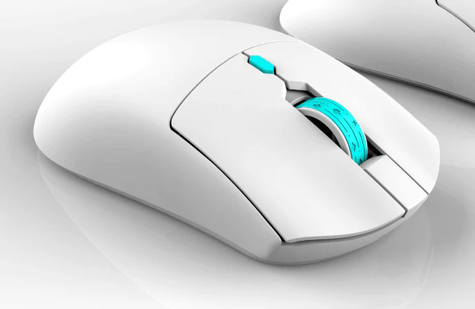 Vancer Gemini Castor Wireless Gaming Mouse (White) - Image 4