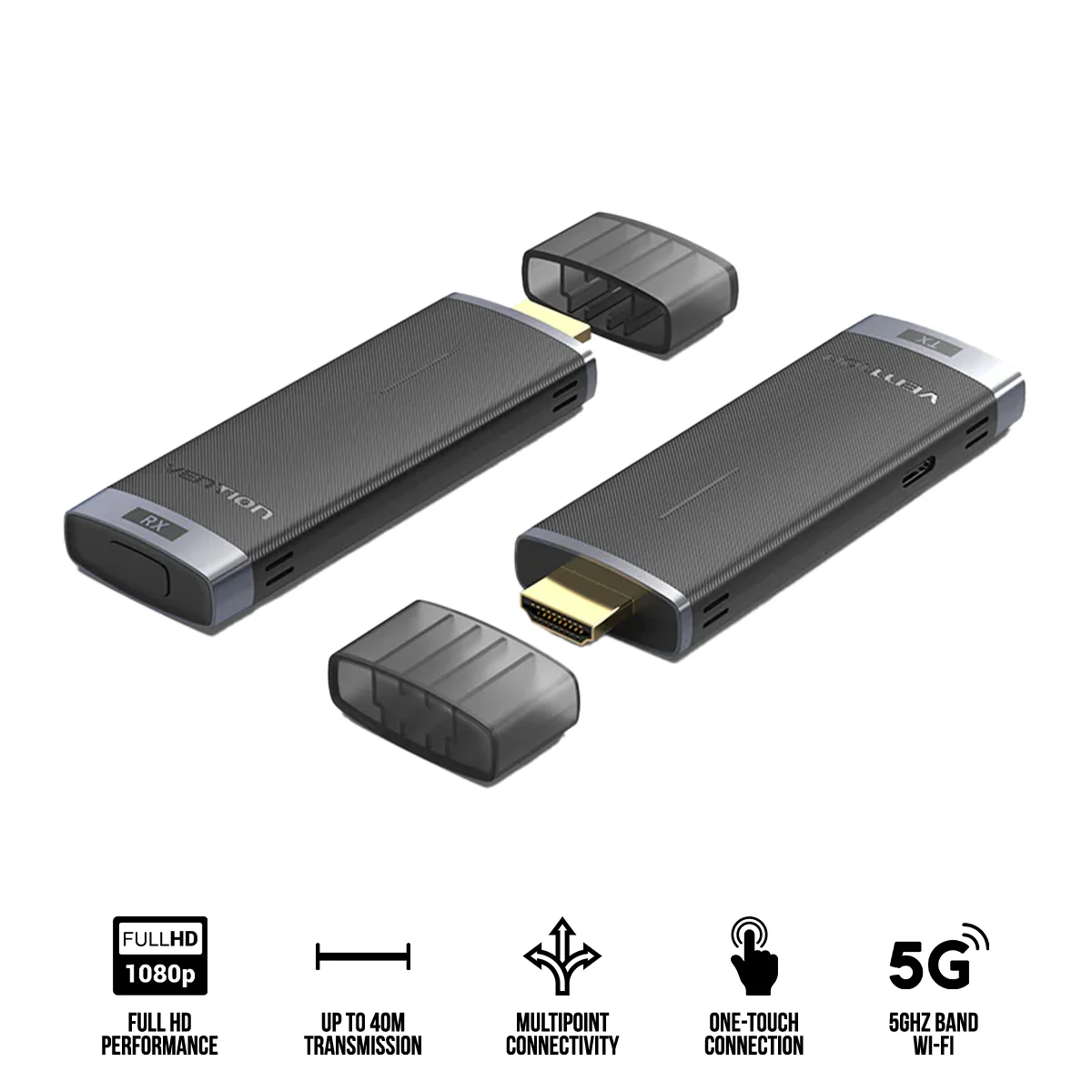 Vention Wireless HDMI Transmitter & Receiver (ADCB0)