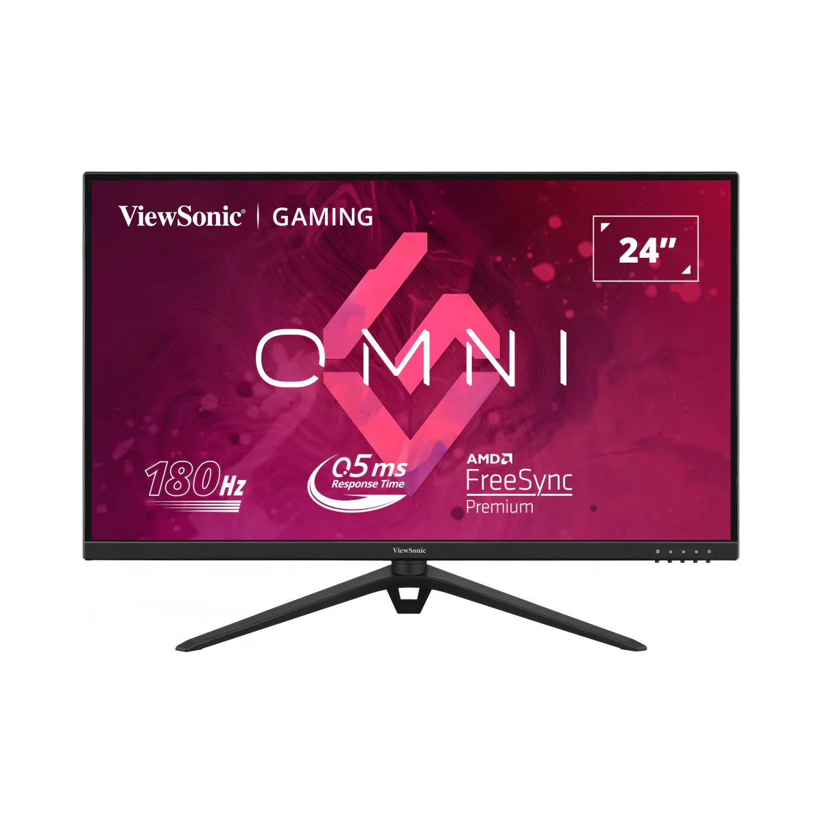 Viewsonic Omni VX2428J 24" FHD (1920x1080) 180Hz 0.5ms MPRT w/ Tilt, Pivot, Swivel, Height Adjustments Fast IPS Gaming Monitor - Image 6