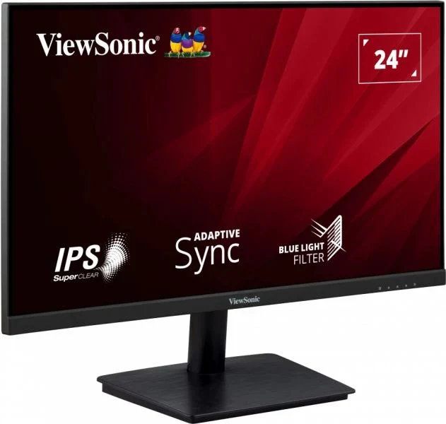 Viewsonic VA2409-MH 24" 75Hz FHD Monitor With Built-In Speakers - Image 2