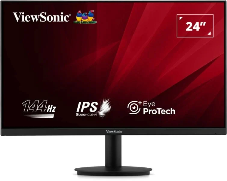 ViewSonic VA24G1-H 24" FHD (1920x1080) 144Hz IPS Monitor 1ms Response Time With Tilt Adjustment - Image 2