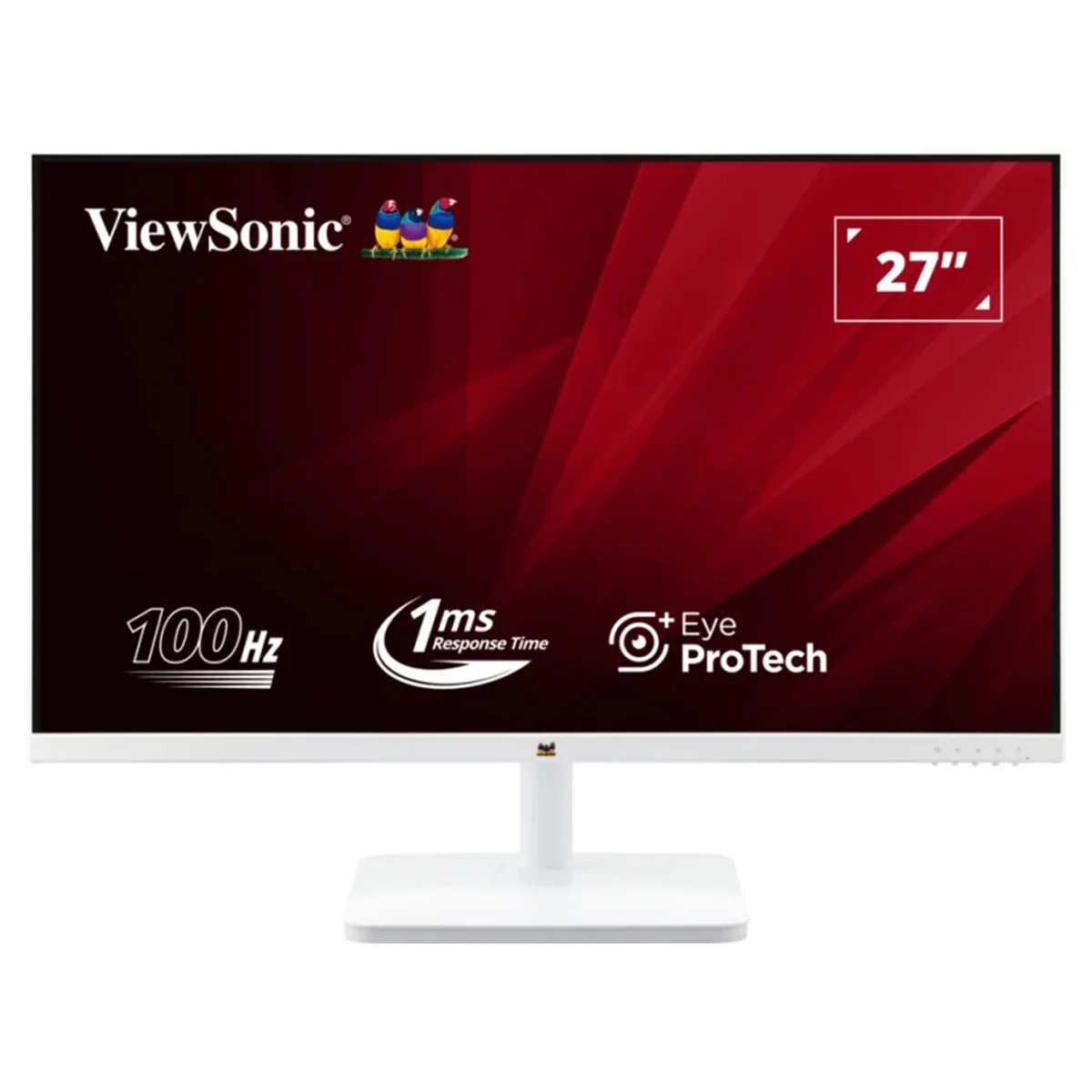 ViewSonic VA2732-MH-W 27" FHD (1920x1080) 100Hz 1ms MPRT IPS Monitor with Built-in Speakers - Image 2