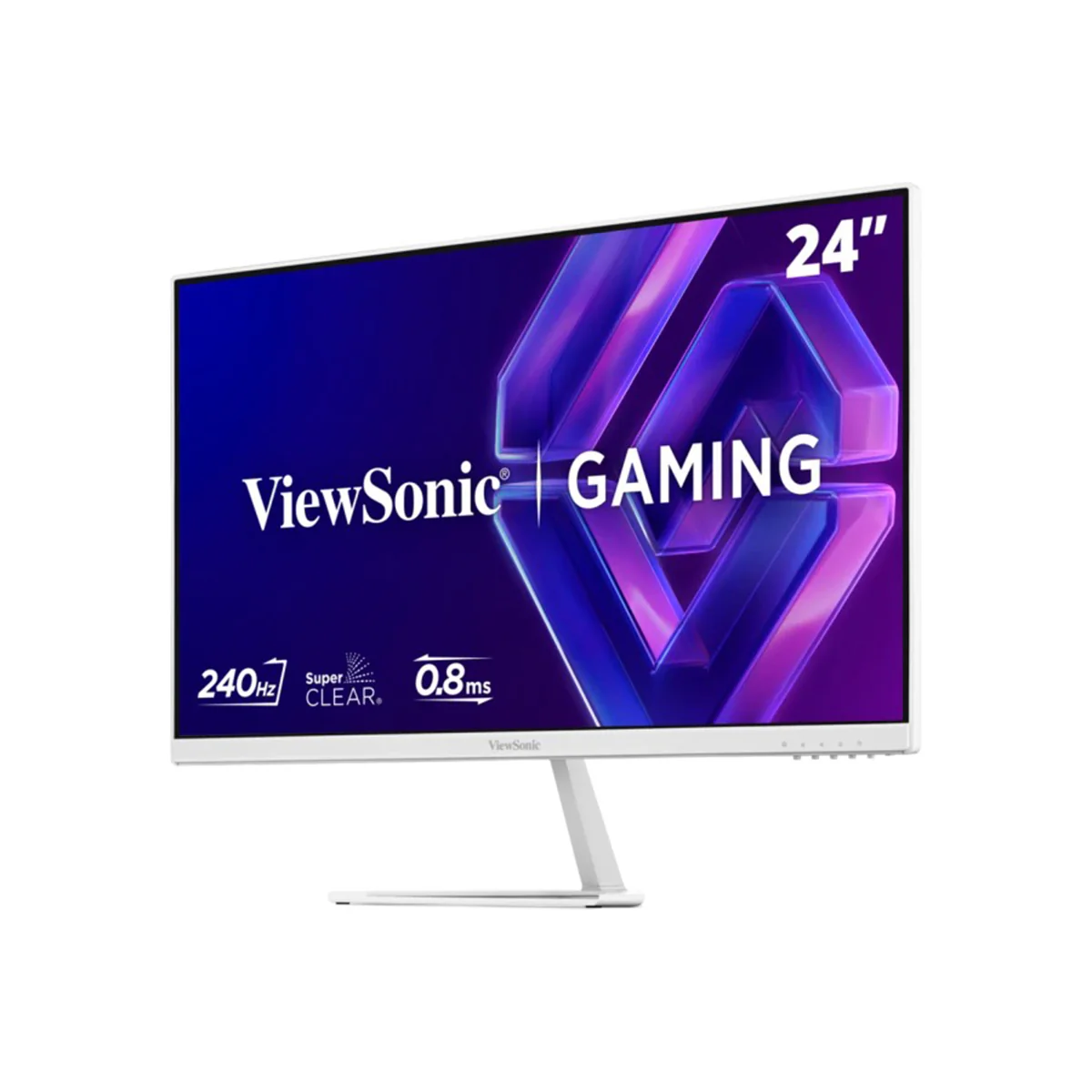ViewSonic VX24G30-W 24" FHD (1920x1080) 240Hz 0.08ms MPRT IPS Gaming Monitor with Tilt Adjustment (White) - Image 11