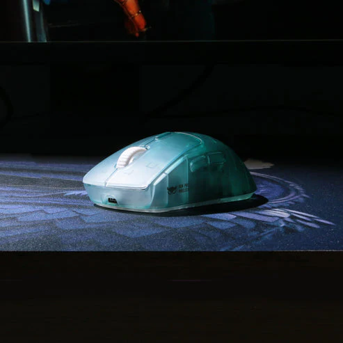 Waizowl OGM Pro Wireless Tri-Mode Gaming Mouse (Feather Green) - Image 10