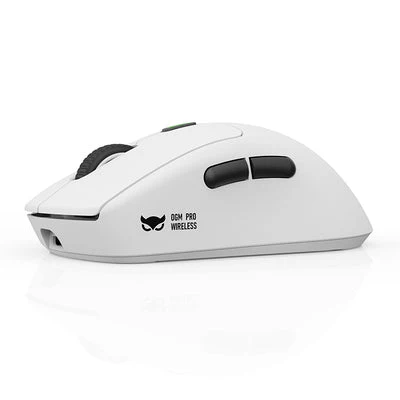 Waizowl OGM Pro Wireless Tri-Mode Gaming Mouse (White/Black) - Image 3