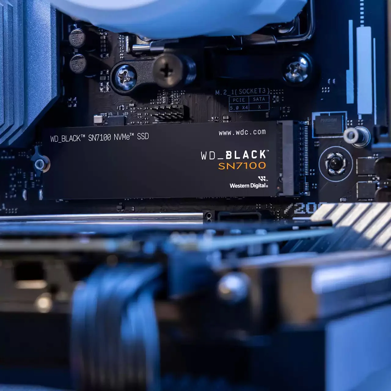 WD Black SN7100 500GB NVMe PCIe Gen 4.0 M.2 2280 6800MB/s Read Speed Internal Gaming SSD (WDS500G4X0E) - Image 6