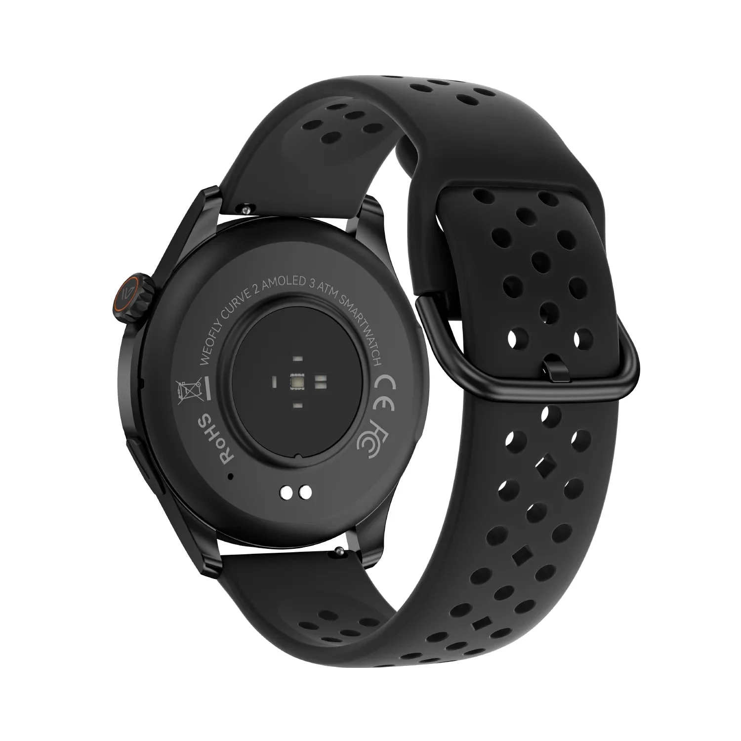 Weofly Curve 2 Smartwatch (Black, Silver) (WFCV699BL, WFCV699SL) - Image 6