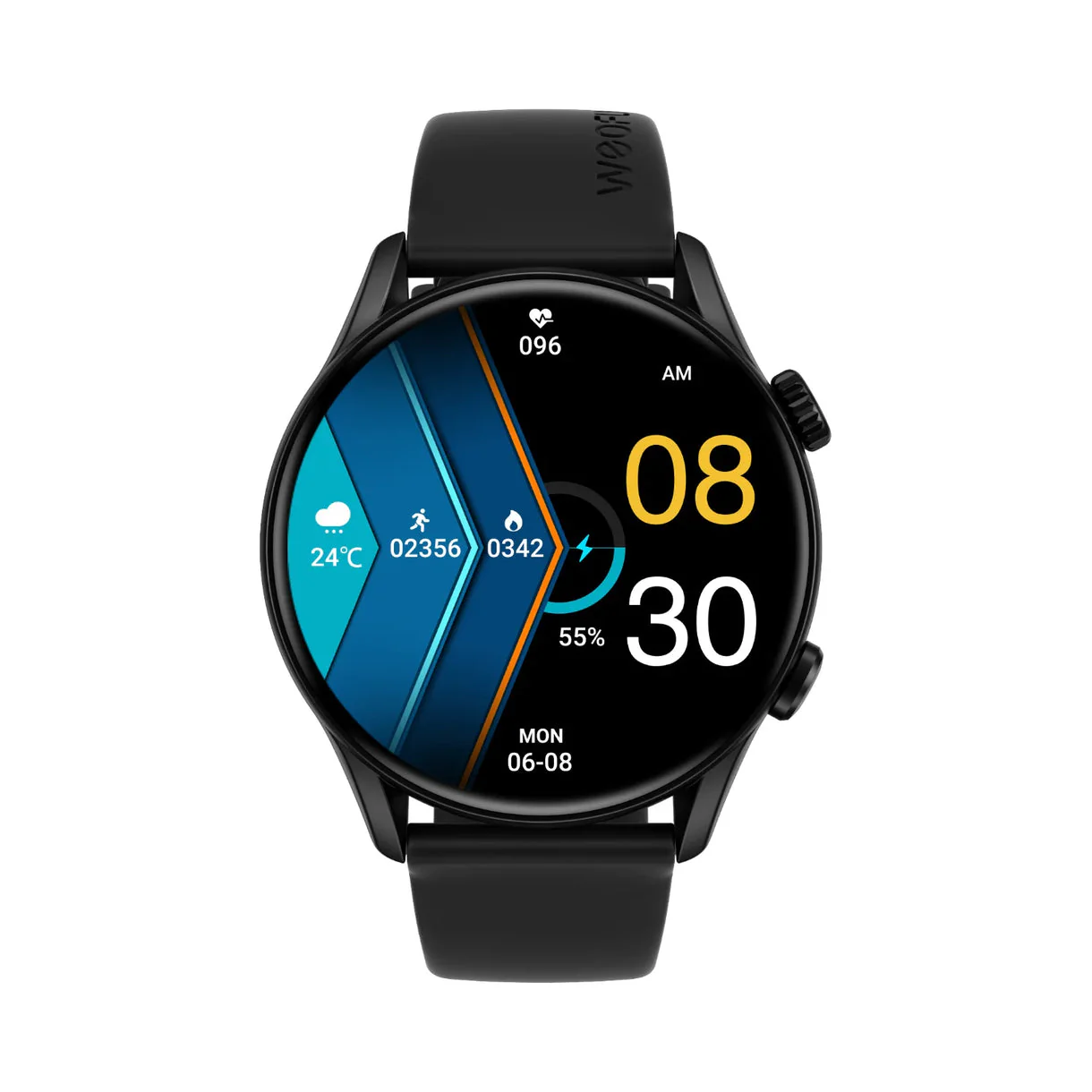 Weofly Spirit 2 Smartwatch (Black, Gold, Silver) (WFSP543BL, WFSP543GD, WFSP543SL) - Image 3