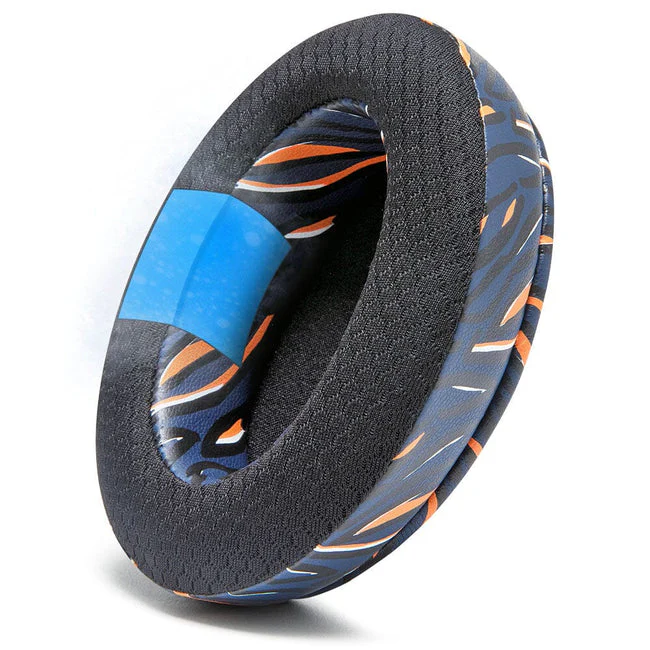Wicked Cushions Arctis Nova Earpads (Compatible w/ Arctis Nova 1/1P/1X, 3, 4/4P/4X, 5/5P/5X, 7/7P/7X, Nova Pro Wired) - WC FreeZe Cooling Gel (Black, Black Camo, Red Camo, Speed Racer, Hex Red, 90s White, 90s Black, Navy Tiger, Geo Grey) - Image 24