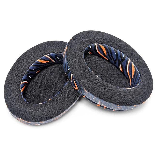 Wicked Cushions Arctis Nova Earpads (Compatible w/ Arctis Nova 1/1P/1X, 3, 4/4P/4X, 5/5P/5X, 7/7P/7X, Nova Pro Wired) - WC FreeZe Cooling Gel (Black, Black Camo, Red Camo, Speed Racer, Hex Red, 90s White, 90s Black, Navy Tiger, Geo Grey) - Image 25