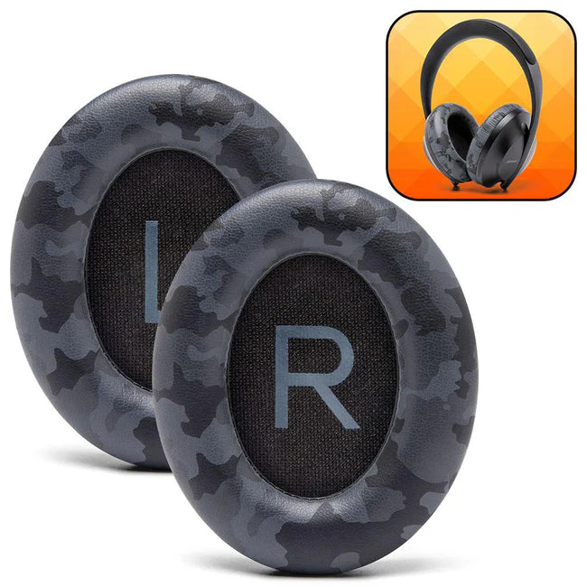Wicked Cushions Bose NC 700 Replacement Ear Pads (Black, White, Silver, Black Camo, Geo Grey, 90s White, 90s Black, Snow Camo) (AT-NQV8-3AQB, CB-ME3S-08KU, 4G-V4VN-Z07A, GR-4PIU-HJO4, N7-KRI5-74F6, Bose700-90W, Bose700-90B, BOSE700-SC) - Image 14