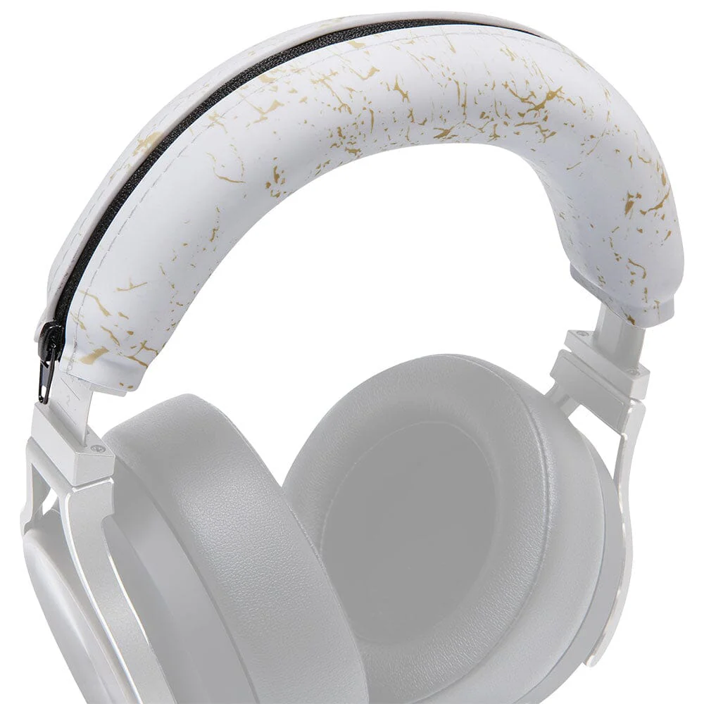 Wicked Cushions Corsair Virtuoso Silicone Headband Cover - WC BandZ Virtuoso V2 (Black, Black Camo, Geo Grey, Gold Marble) - Image 5