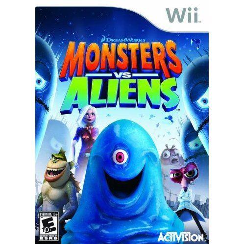 WII Monsters Vs Aliens