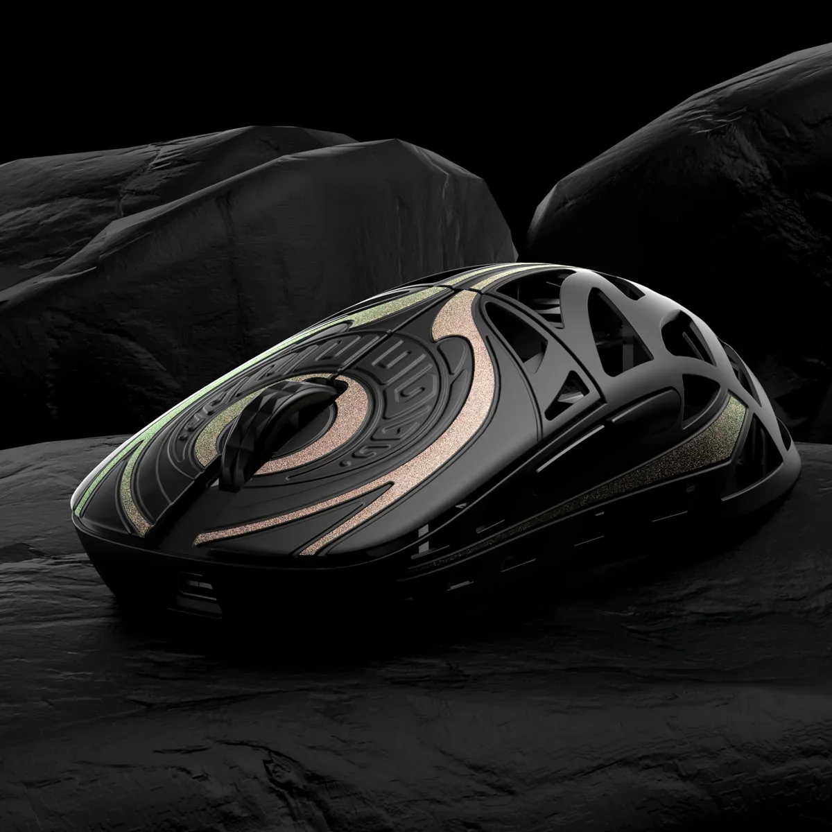 WLMouse Strider Magnesium Gaming Mouse (Black, Purple, White, Gold) - Image 6
