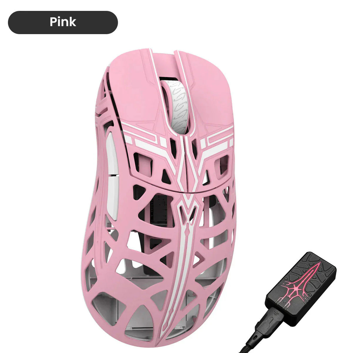 WLMouse Sword X Magnesium Gaming Mouse (White, Purple, Pink, Silver, Black, Red, Amethyst, Ruby, Emerald, Sapphire, Onyx, Topaz) - Image 12