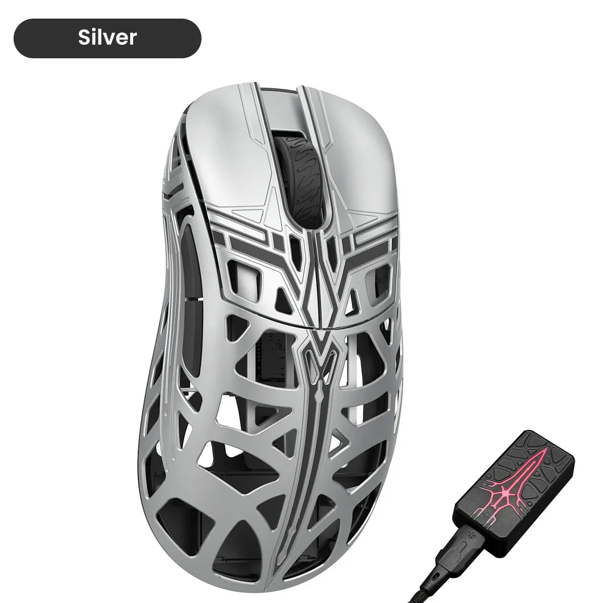 WLMouse Sword X Magnesium Gaming Mouse (White, Purple, Pink, Silver, Black, Red, Amethyst, Ruby, Emerald, Sapphire, Onyx, Topaz) - Image 17