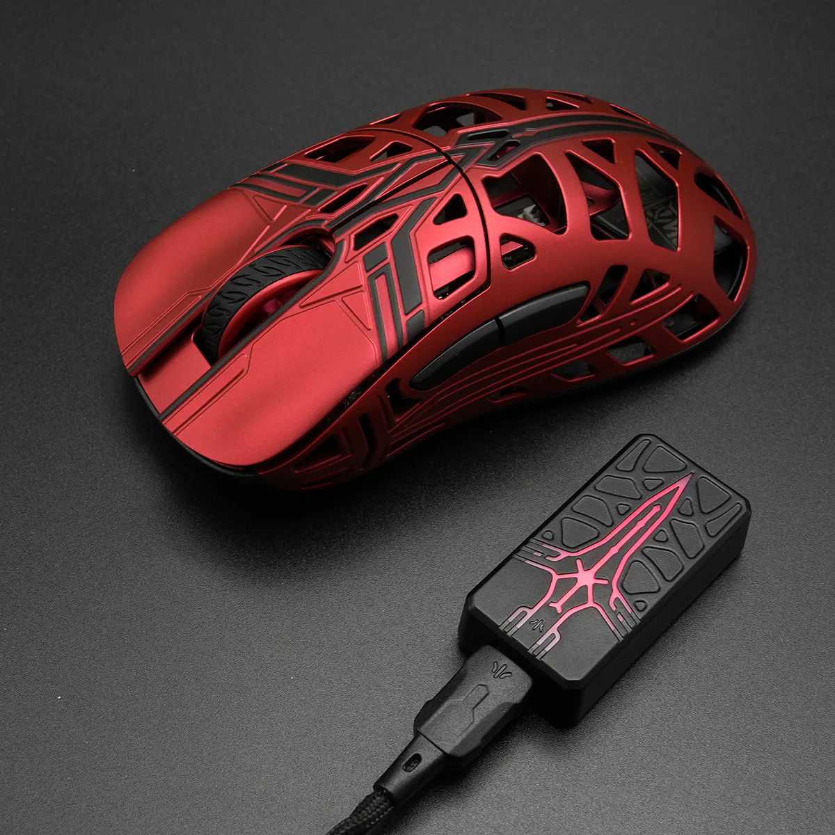 WLMouse Sword X Magnesium Gaming Mouse (White, Purple, Pink, Silver, Black, Red, Amethyst, Ruby, Emerald, Sapphire, Onyx, Topaz) - Image 29
