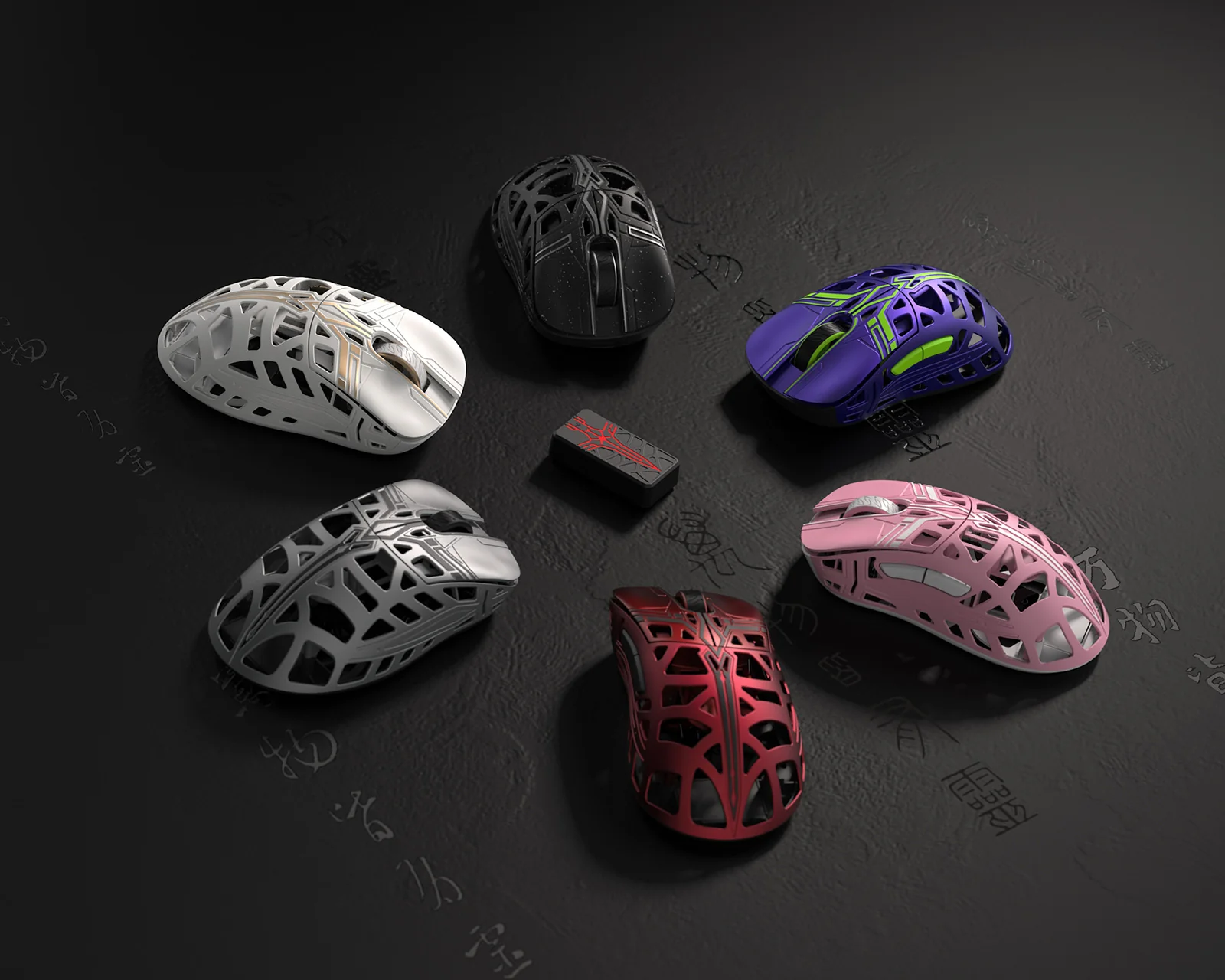 WLMouse Sword X Magnesium Gaming Mouse (White, Purple, Pink, Silver, Black, Red, Amethyst, Ruby, Emerald, Sapphire, Onyx, Topaz) - Image 30