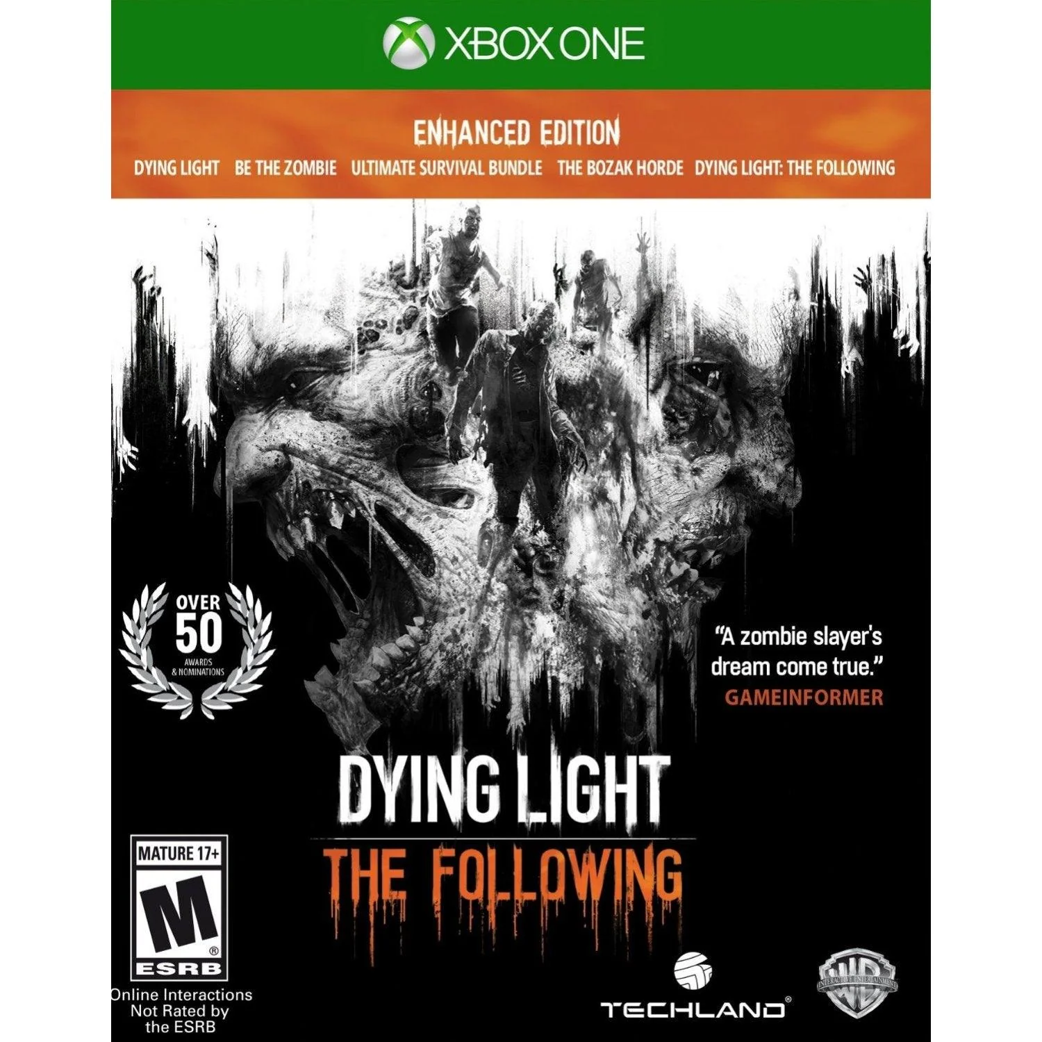 XBOX ONE DYING LIGHT THE FOLLOWING ENHANCED EDITION (ASIAN)