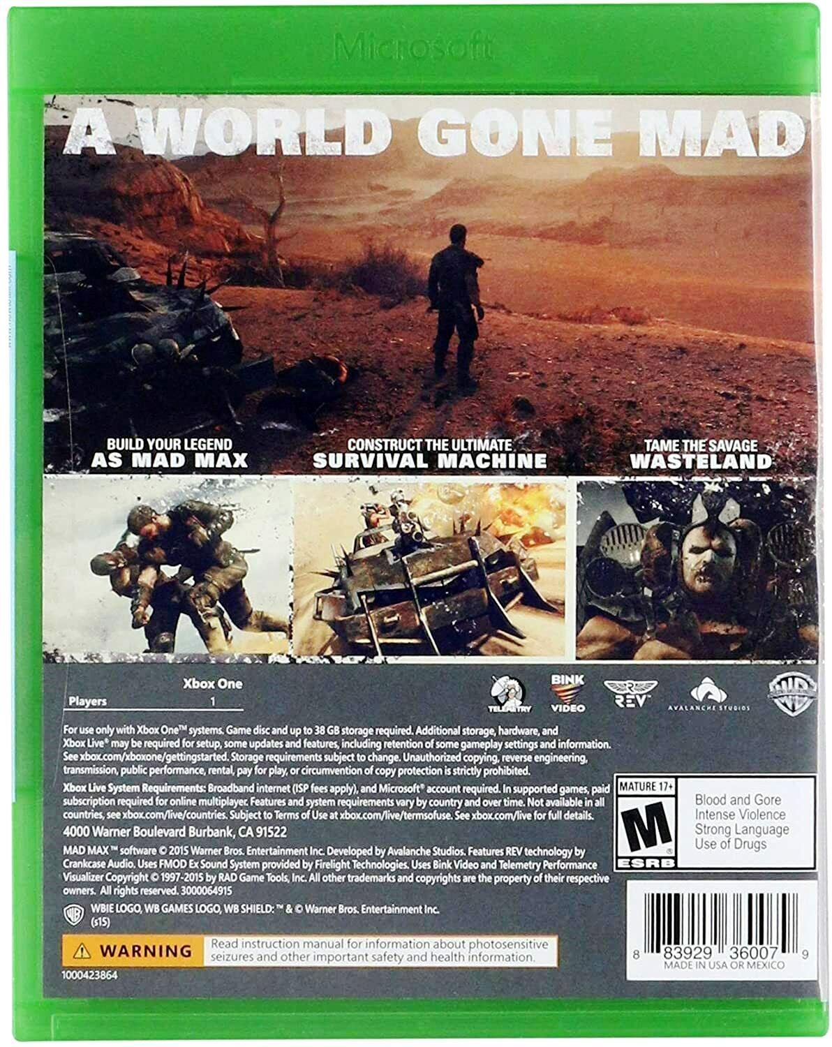 Xbox One Mad Max (Asian) - Image 12