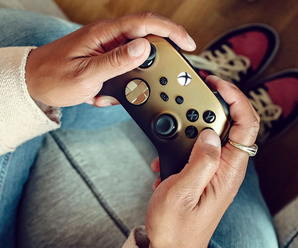 XBOX Wireless Controller Gold Shadow (Asian) - Image 5