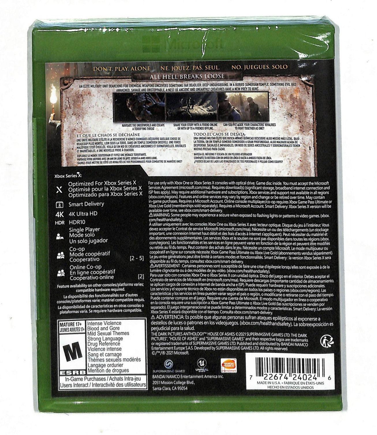 XBOXONE THE DARK PICTURES ANTHOLOGY HOUSE OF ASHES (US) (ENG/FR/SP) - Image 7