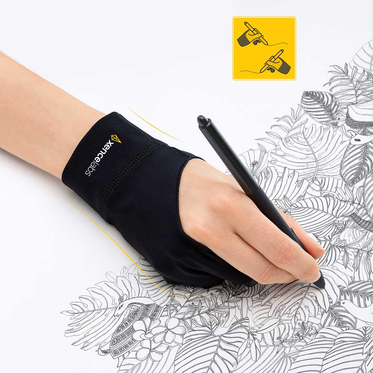 Xencelabs Small Drawing Glove (Black) (ACG12-S) - Image 5