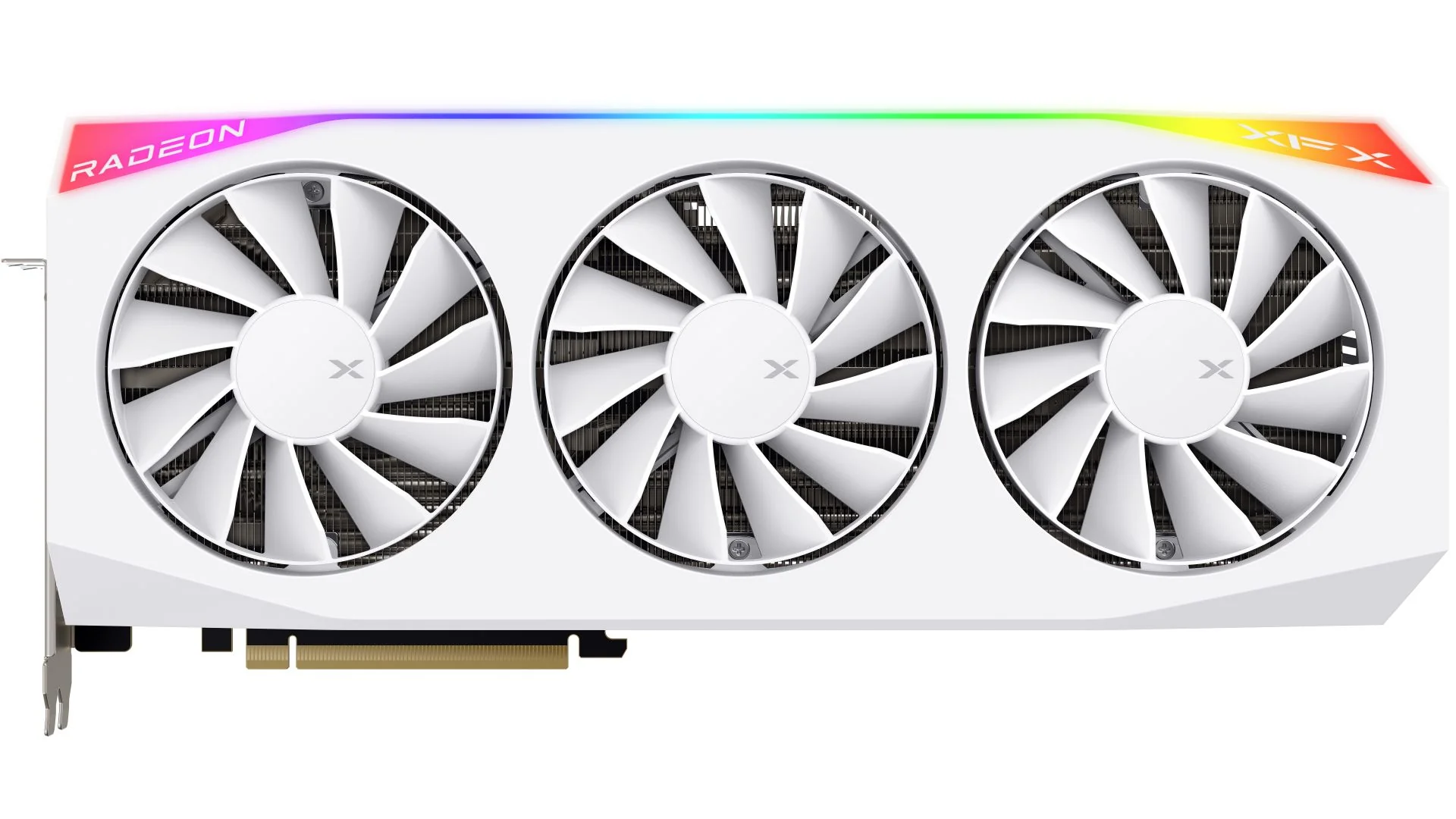 XFX Mercury AMD Radeon RX 9070 XT OC Gaming Ed. with RGB 16GB GDDR6 Graphics Card (White) (RX-97TRGBBW9) - Image 5