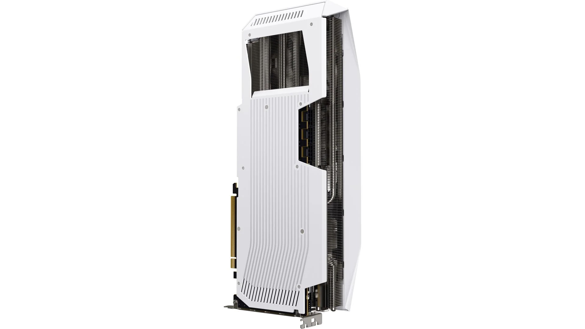 XFX Mercury AMD Radeon RX 9070 XT OC Gaming Ed. with RGB 16GB GDDR6 Graphics Card (White) (RX-97TRGBBW9) - Image 6