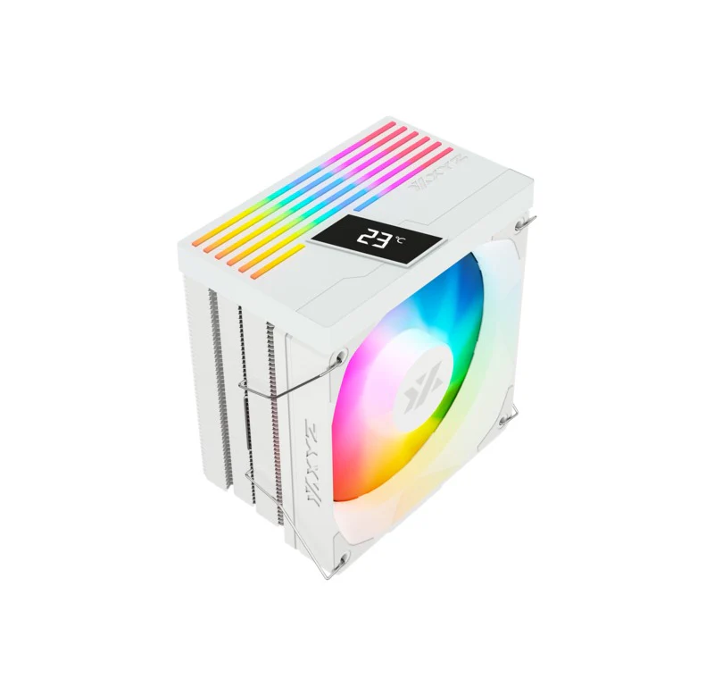 XYZ Thermax 4 Pulsar ARGB Performance Air Cooler (Black, White) - Image 11