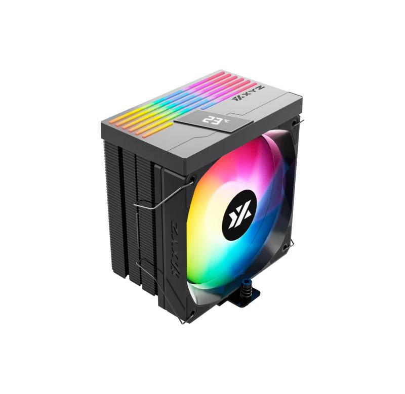 XYZ Thermax 4 Pulsar ARGB Performance Air Cooler (Black, White) - Image 3