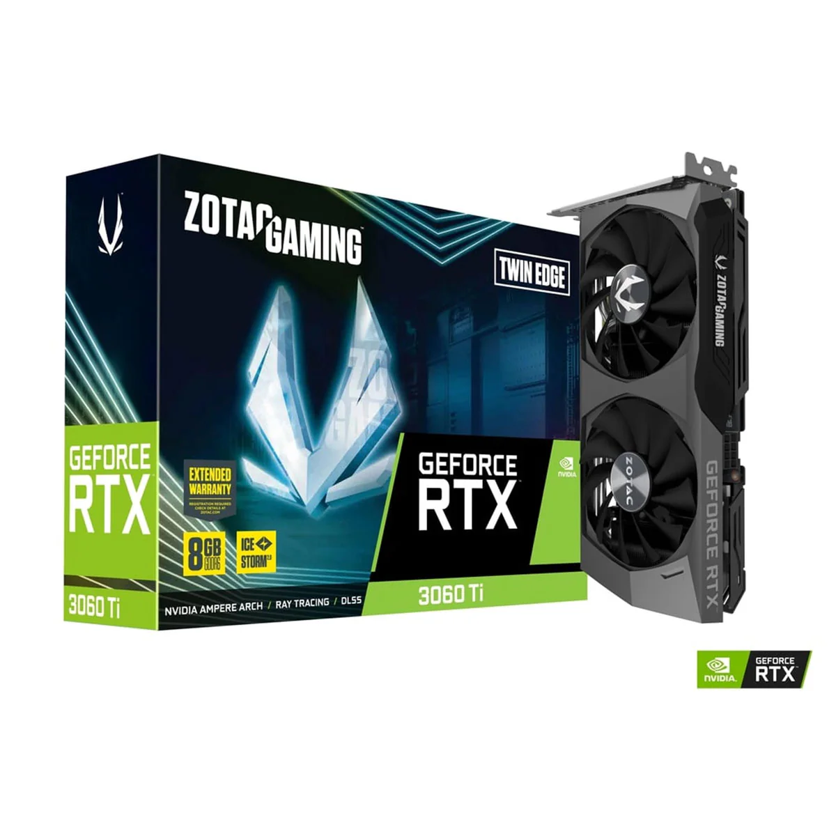 Zotac Gaming Geforce RTX 3060 Ti Twin EDGE LHR 8GB GDDR6 Graphics Card (ZT-A30610E-10MLHR) - Image 8